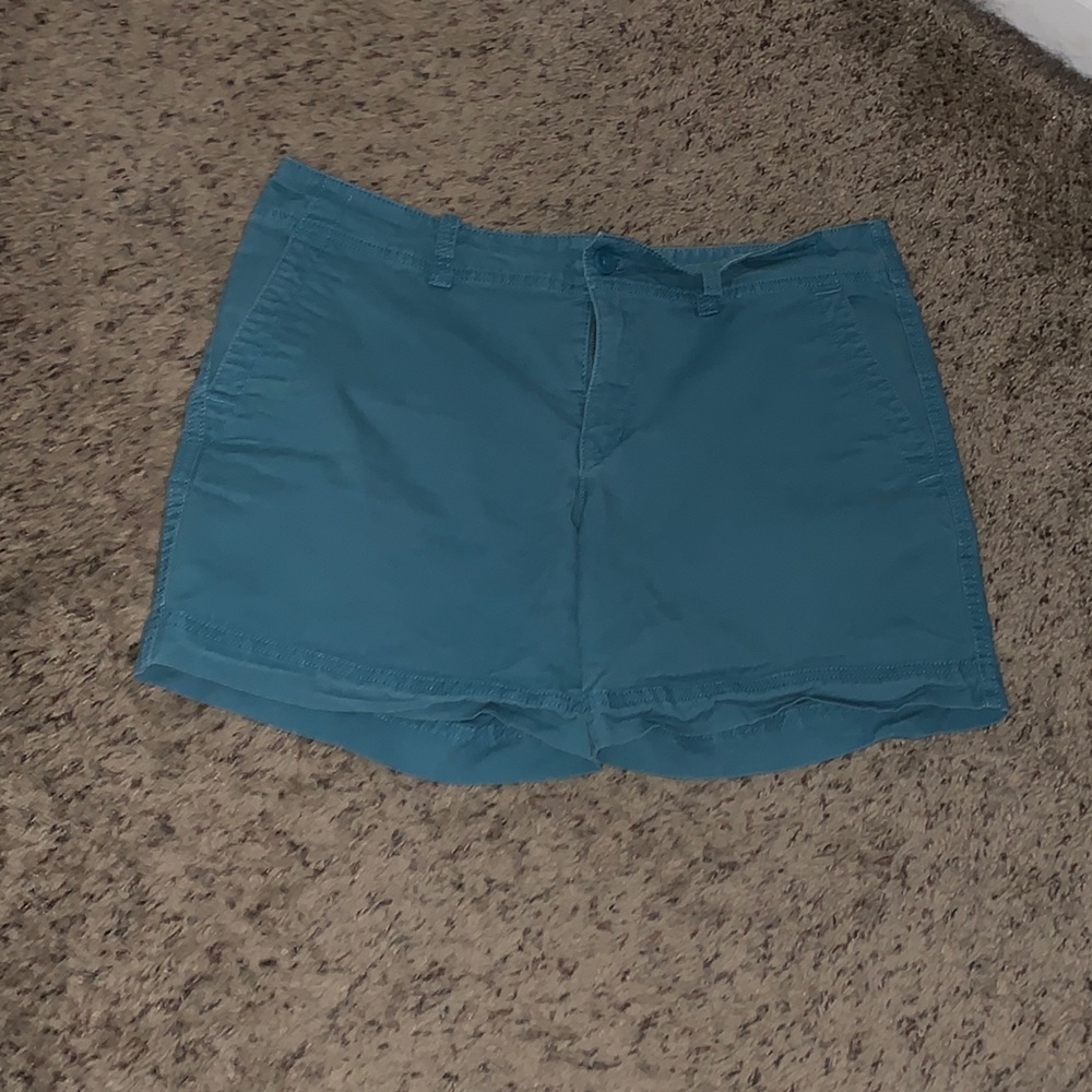 Teal shorts